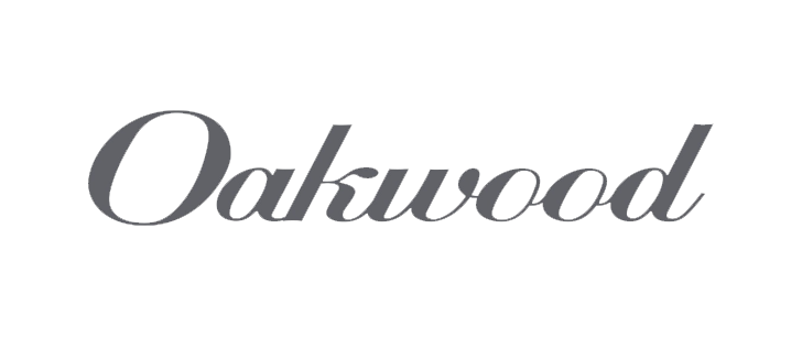 Logo Oakwood in grau