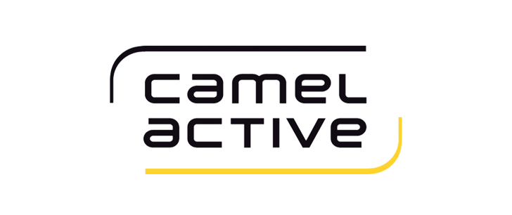 Logo Camel Active in schwarz und orange