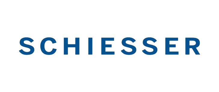 Logo Schiesser in blau