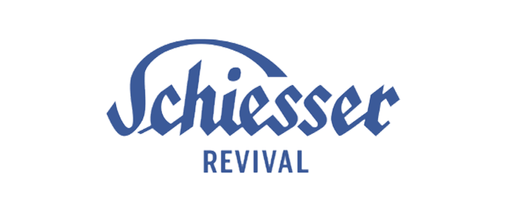 Logo Schiesser Revival in blau