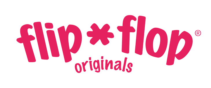 Logo flip flop originals in rosa